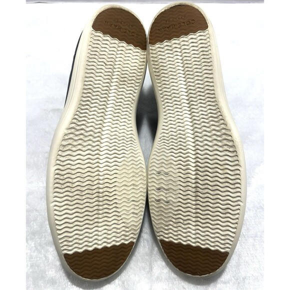 Cole Haan Mens Reagan Grand Os Sneakers Shoe Navy Blue Leather C32502 Size 12 M - Picture 10 of 11